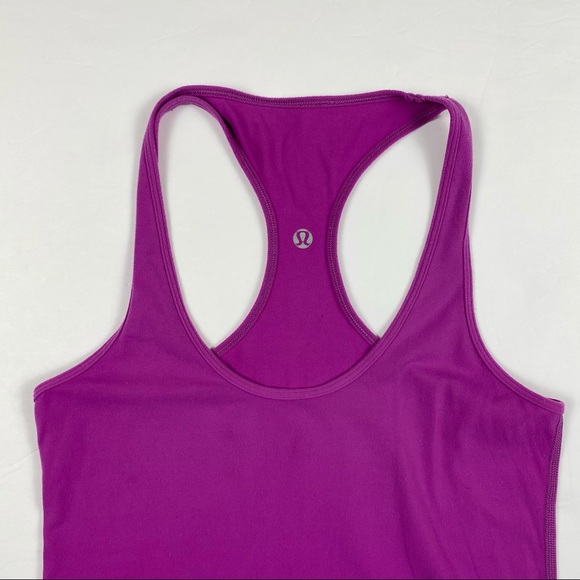 Lululemon Fuchsia T-Strap Tank Top - Picture 3 of 4